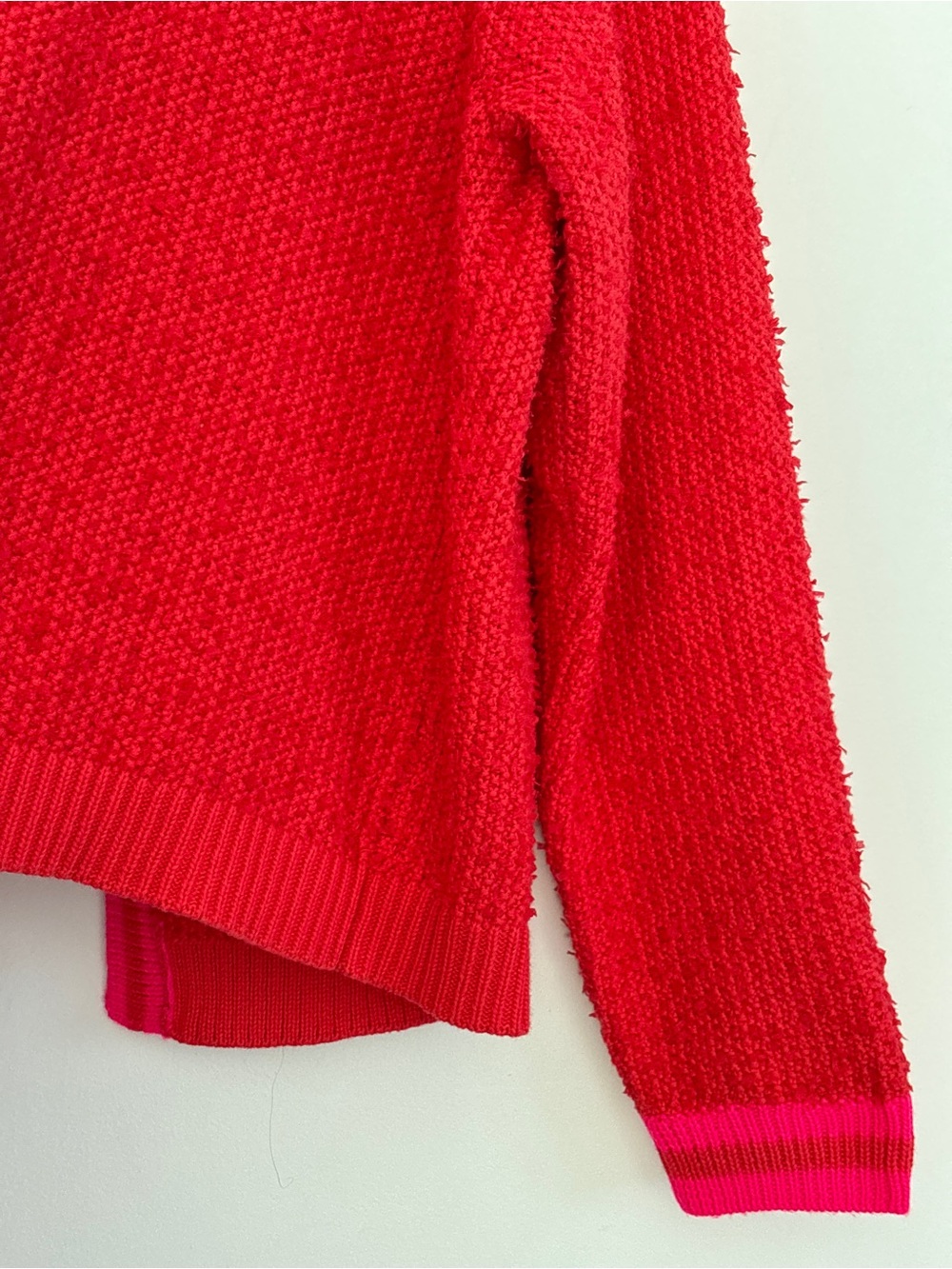 Lilly Pulitzer Nalayna Bouclé Cardigan Size XL Fuzzy Preppy Pocket Cozy Layering - Picture 15 of 16